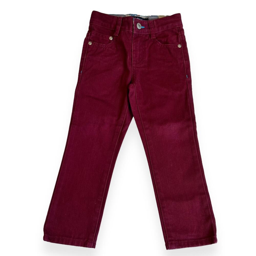 Mini Boden Burgundy Pants 3Y